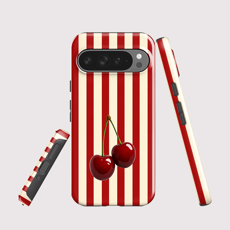 Fcicicase Cherry Stripe Patter – обзор и цена Phone Cases Google Pixel 9