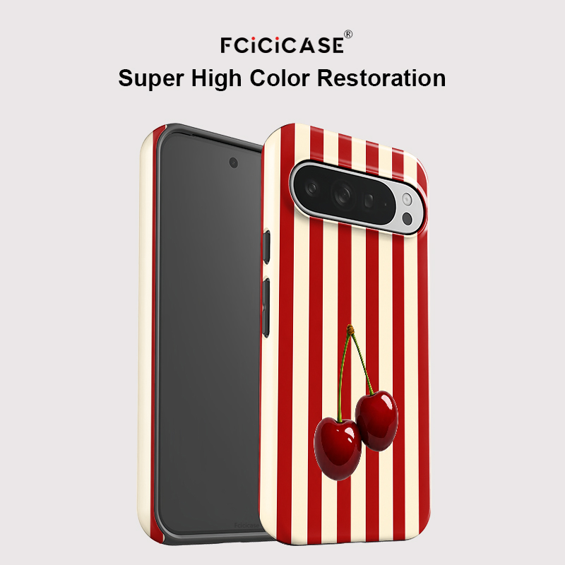 Fcicicase Cherry Stripe Patter – обзор и цена Phone Cases Google Pixel 9