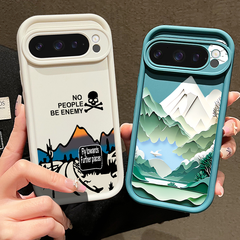 Mountain Road Patterned Phone  – обзор и цена Phone Cases Pixel 9A