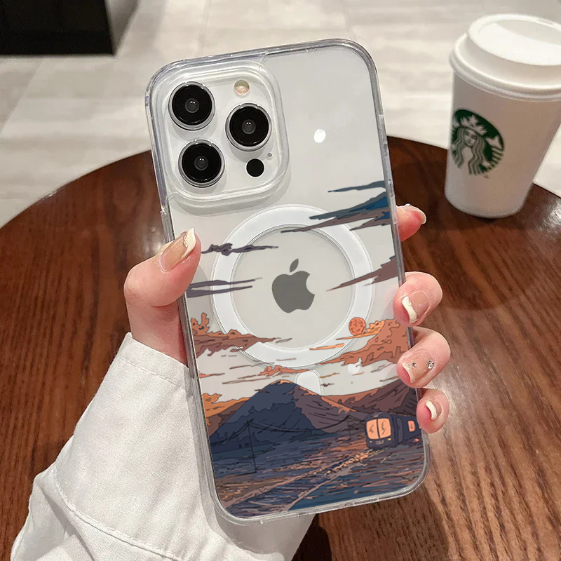 Sunset Pattern Fashion Phone C – обзор и цена Phone Cases Xs