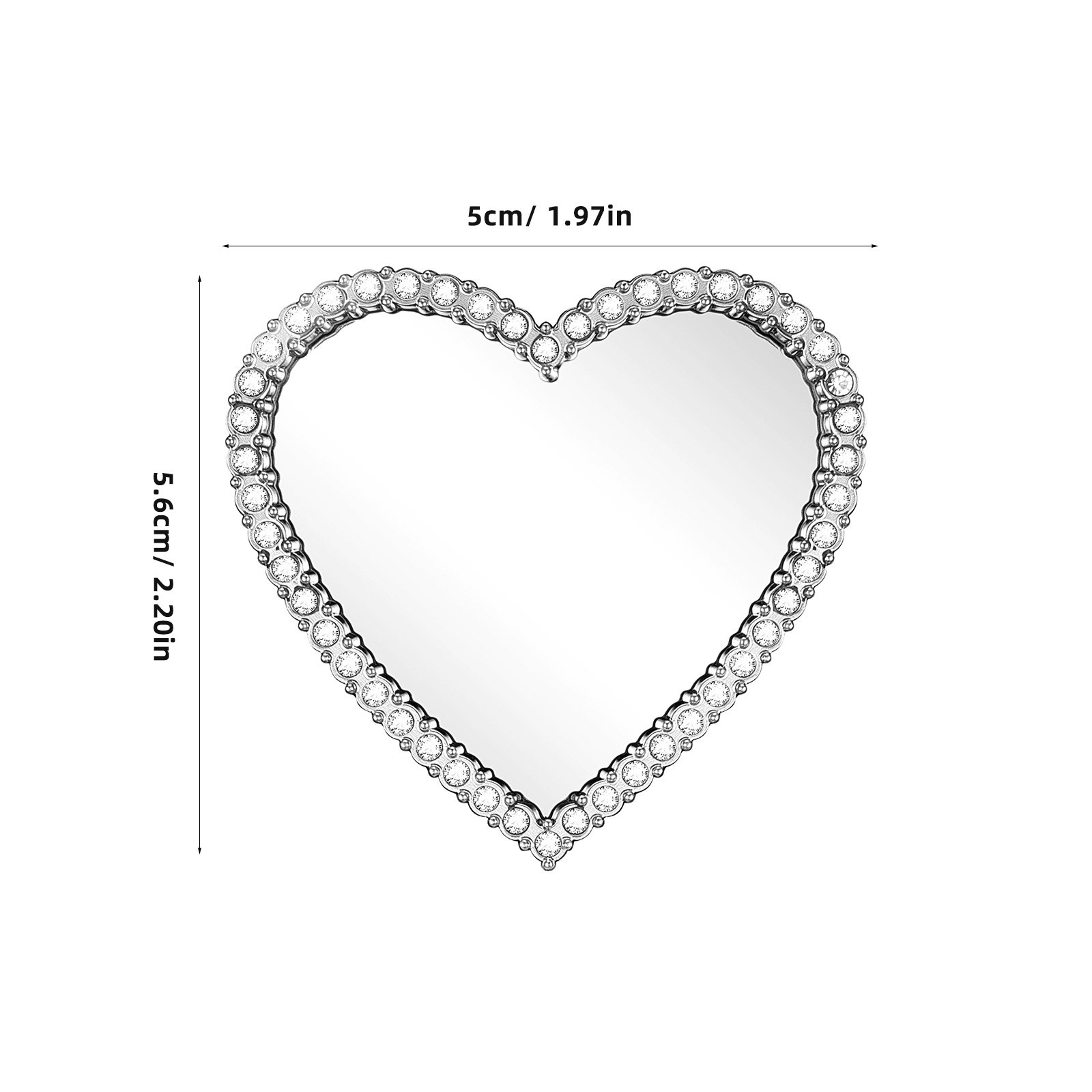 6Pcs Heart Shaped Rhinestone M – обзор и цена Phone Cases With Charms