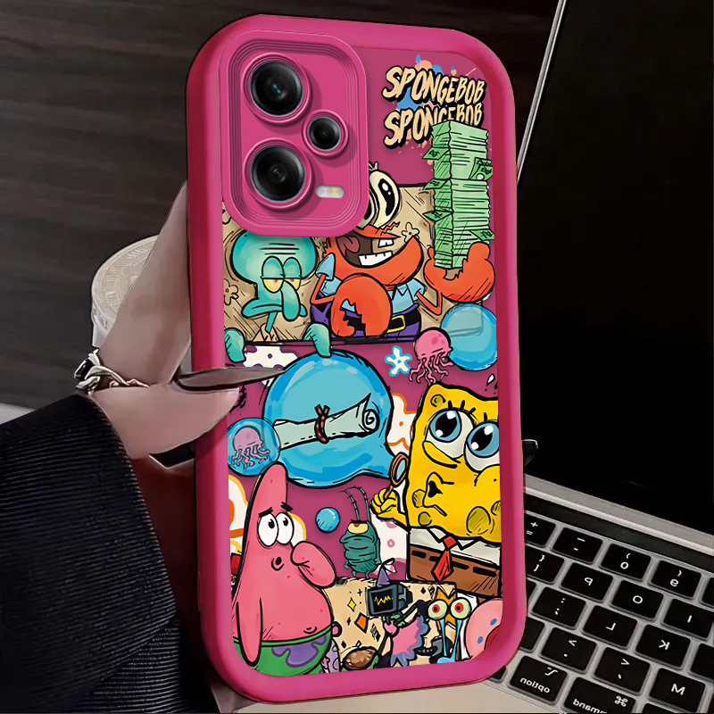 SpongeBob Dolls Shockproof Pho – обзор и цена Phone Cases Redmi
