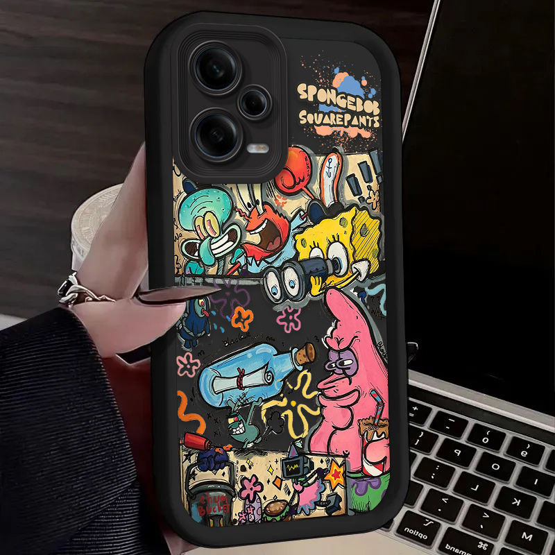 SpongeBob Dolls Shockproof Pho – обзор и цена Phone Cases Redmi