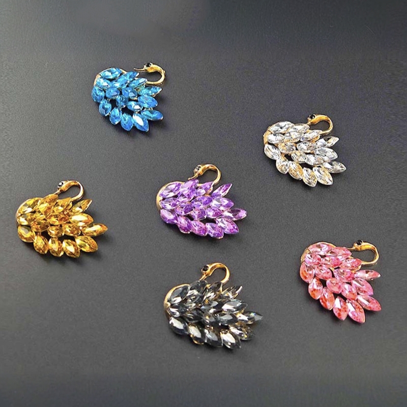 2pcs Crystal Swan Alloy DIY Ch – обзор и цена Phone Cases With Charms