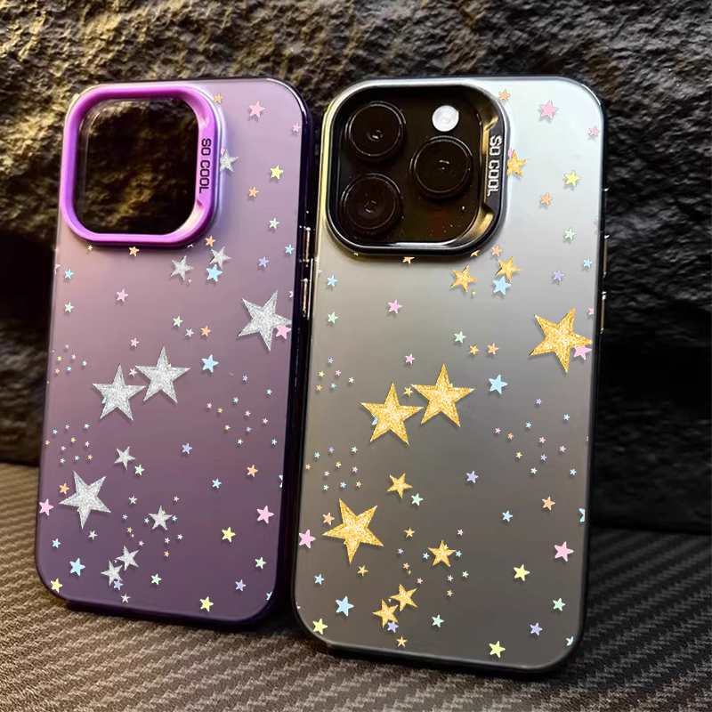 Colorful Star Pattern Matte Ha – обзор и цена Phone Cases Redmi