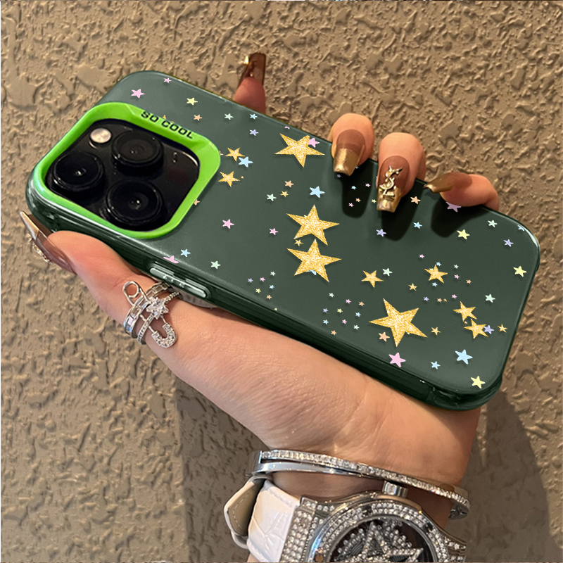 Colorful Star Pattern Matte Ha – обзор и цена Phone Cases Redmi