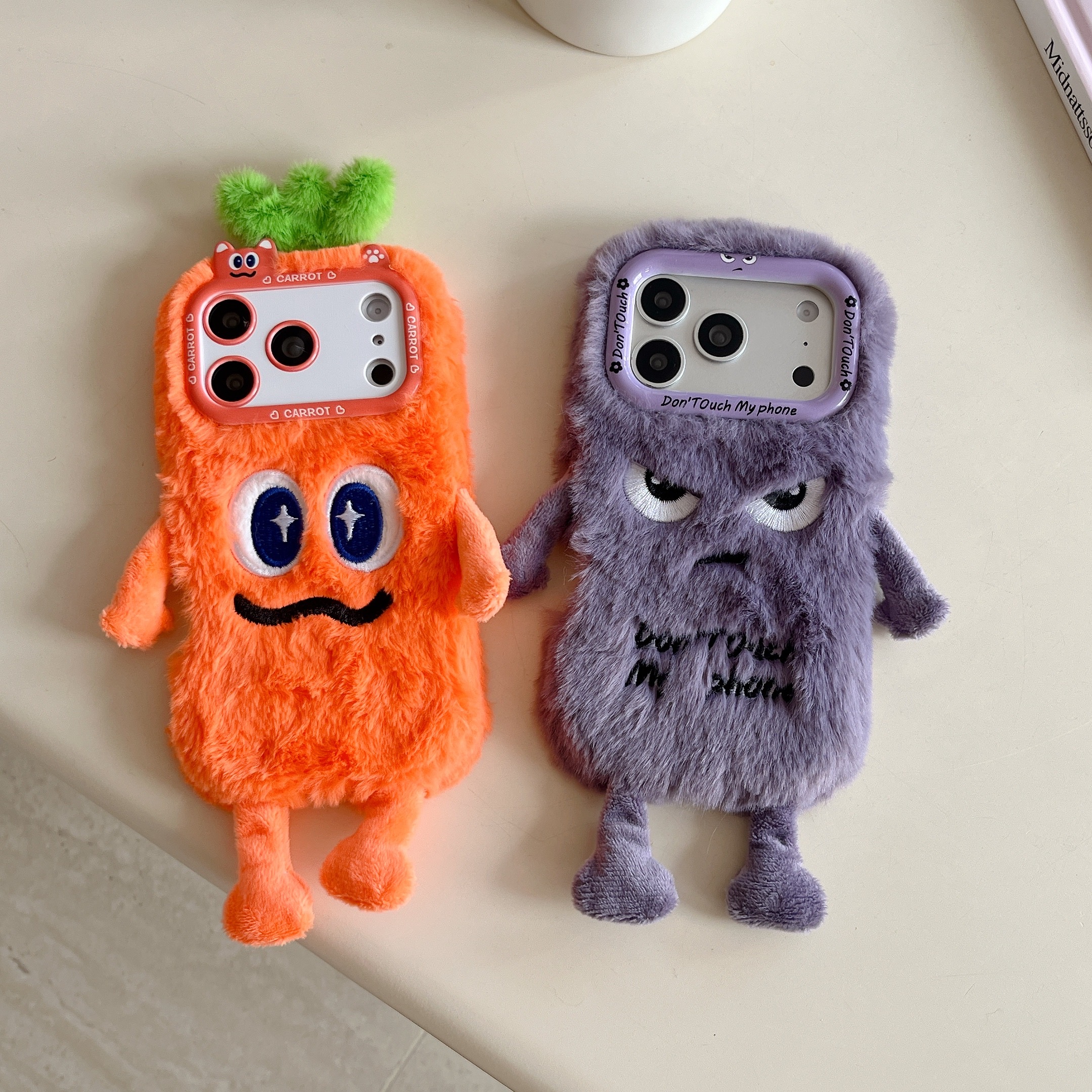 Cute Plush Phone Case with Qui – обзор и цена Phone Cases 13