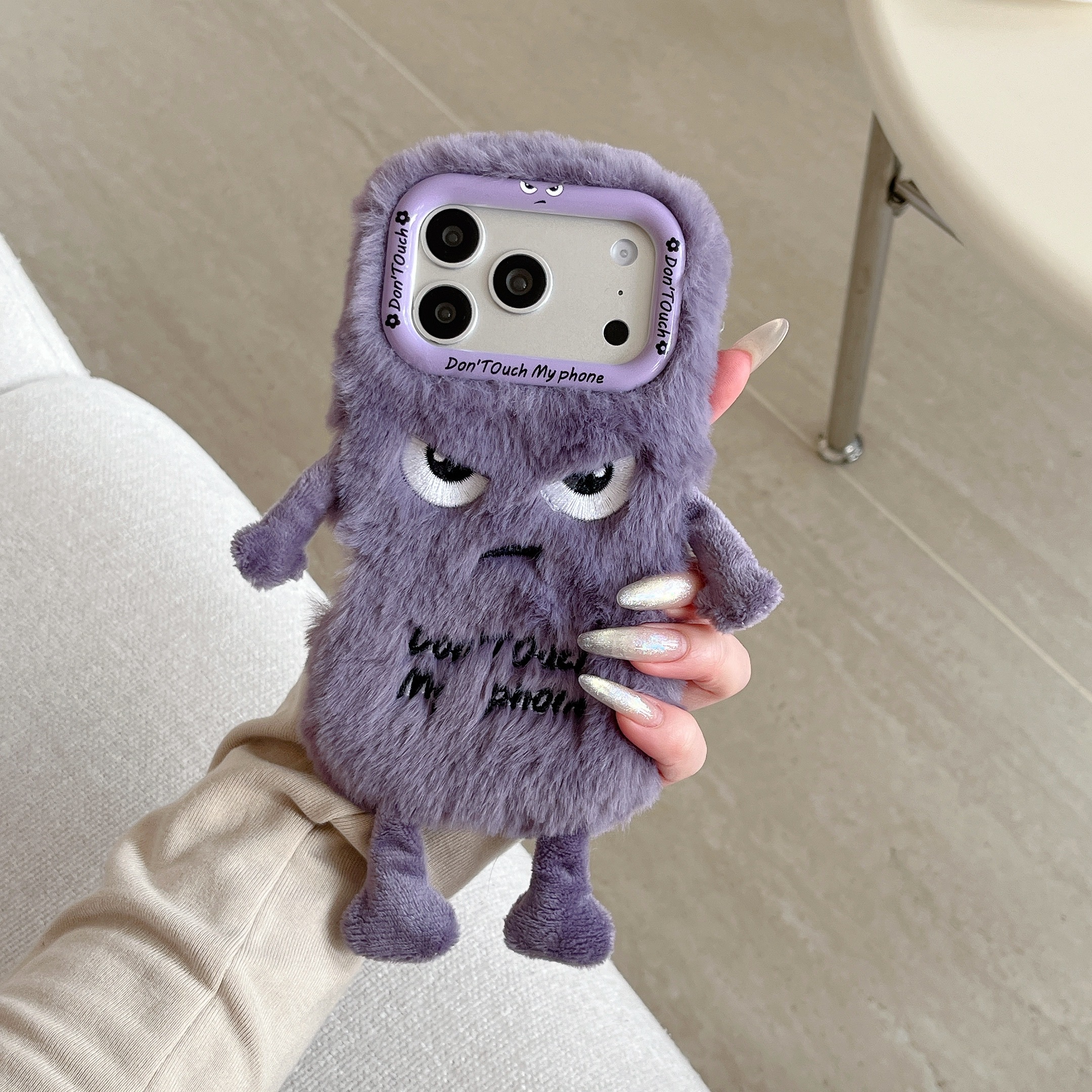 Cute Plush Phone Case with Qui – обзор и цена Phone Cases 13