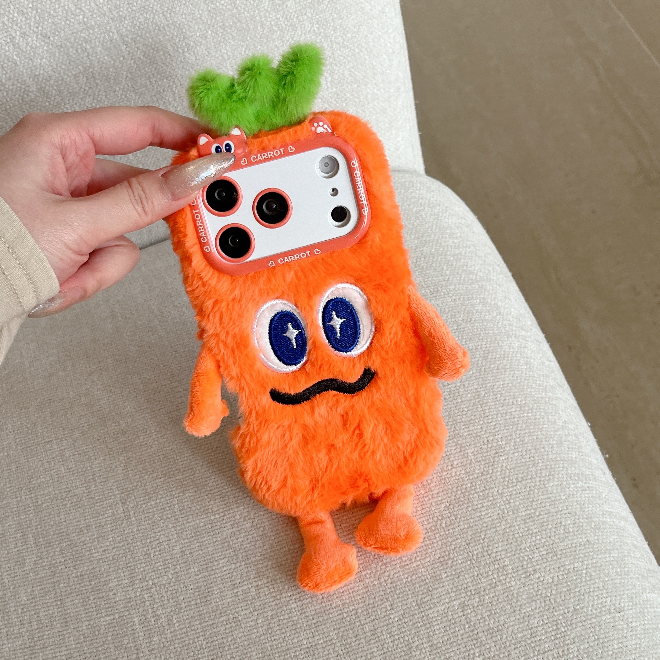 Cute Plush Phone Case with Qui – обзор и цена Phone Cases 13
