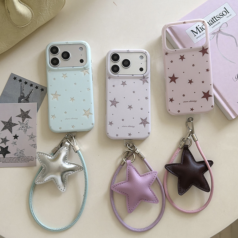 Korean Cute Star Phone Case Fo – обзор и цена Phone Cases With Charms
