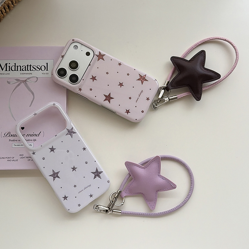 Korean Cute Star Phone Case Fo – обзор и цена Phone Cases With Charms