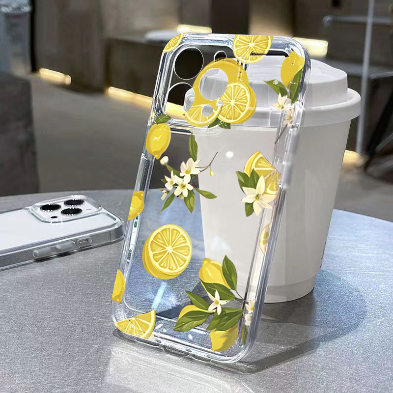 Summer Fruit Lemon Flower Clea – обзор и цена Phone Cases Samsung