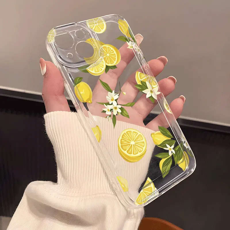 Summer Fruit Lemon Flower Clea – обзор и цена Phone Cases Samsung