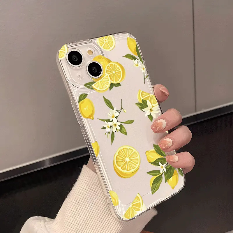 Summer Fruit Lemon Flower Clea – обзор и цена Phone Cases Samsung
