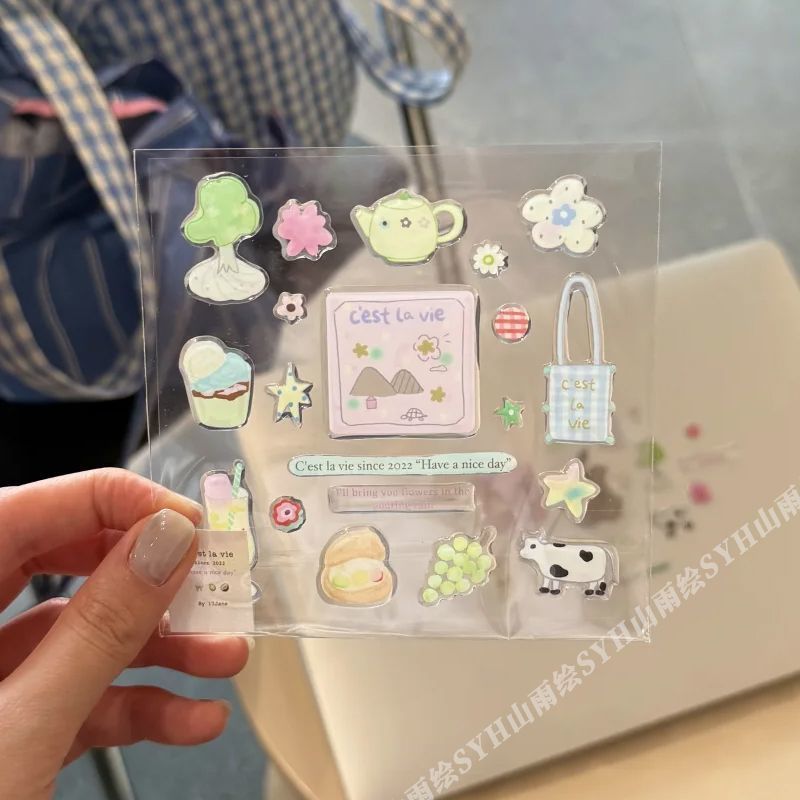 Puffy Jelly Stickers Viral Xia – обзор и цена Phone Cases Viral