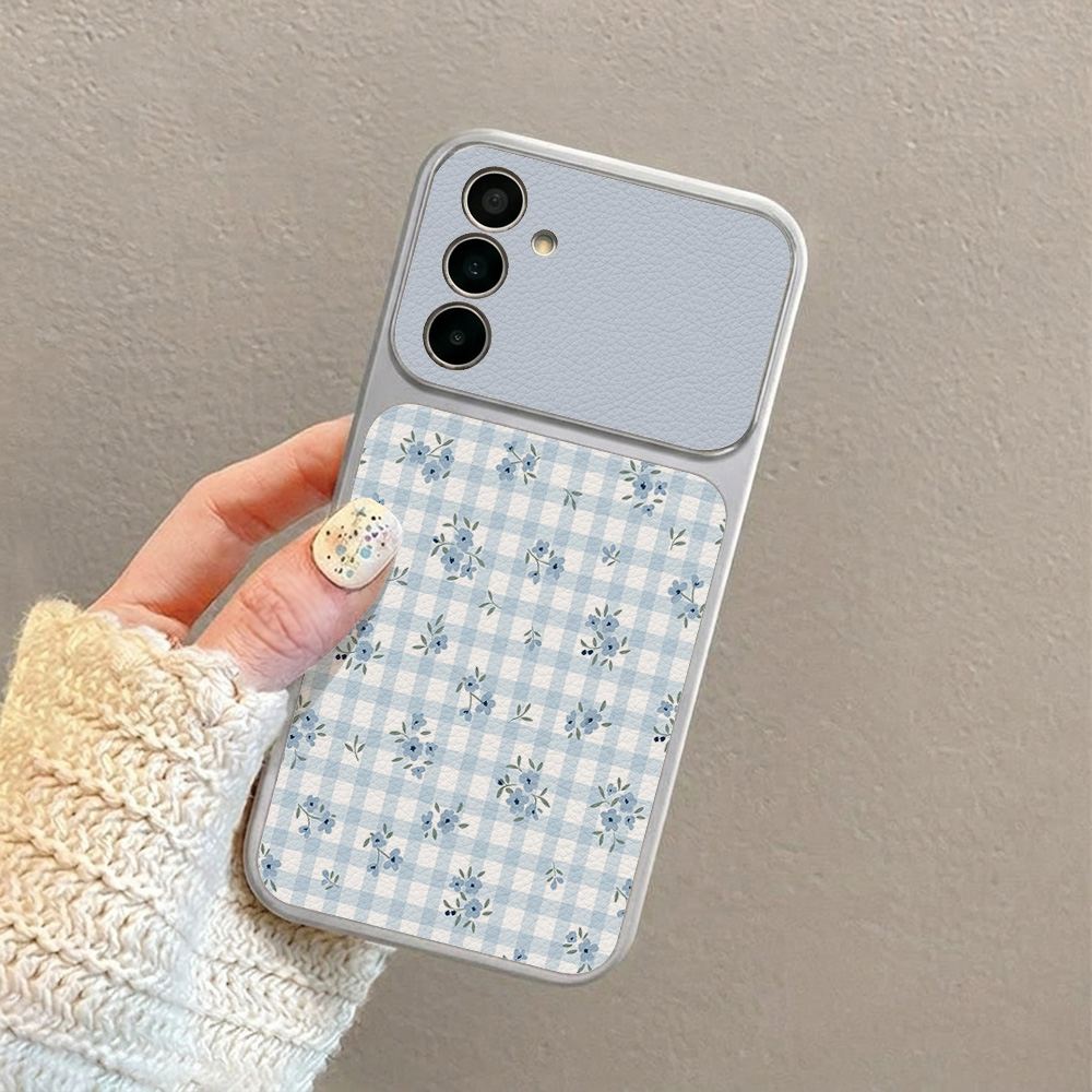 Blue Folwer Phone Case For Sam – обзор и цена Phone Cases Samsung