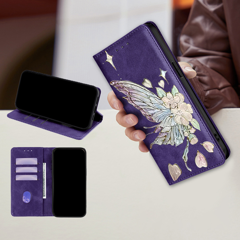 Painted Magnetic Flip Leather  – обзор и цена Phone Cases Samsung